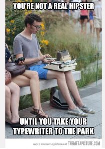 hipster-typewriter