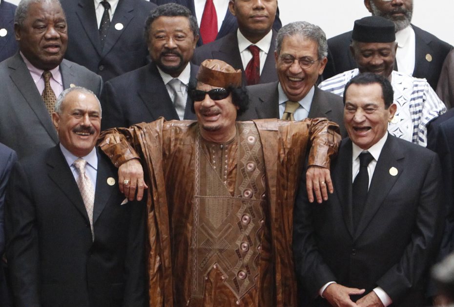 kadhafi gadhafi roi afrique