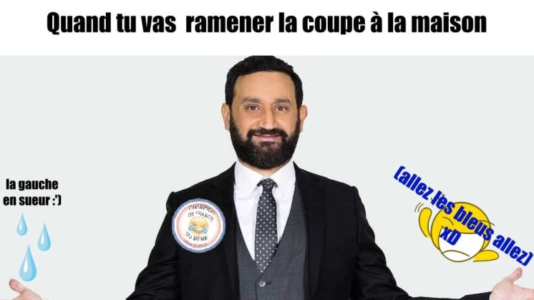 Neurchi de Cyril Hanouna gagne la Coupe de France de Mèmes ...